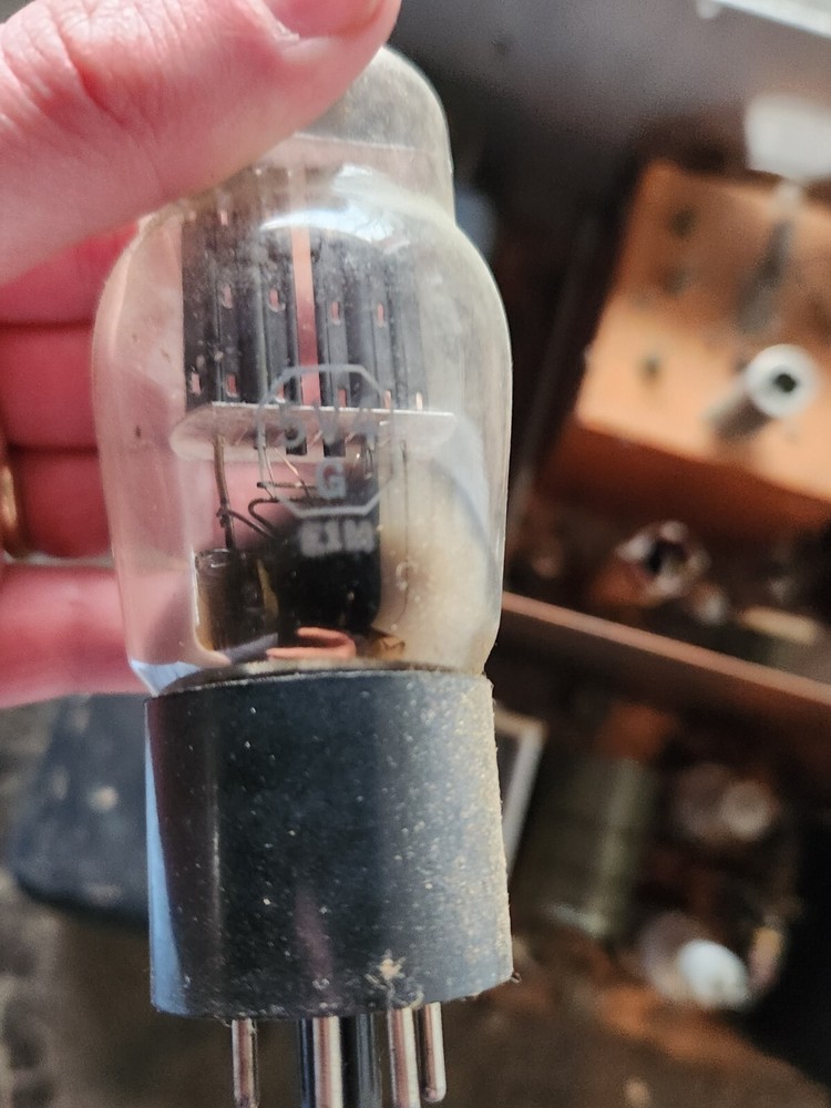 Vintage Heathkit DX-100 AM CW Ham Transmitter For Parts