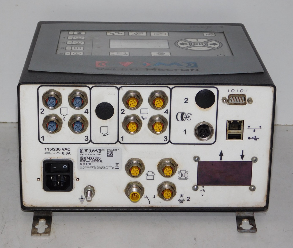 Valco Melton MCP-4 Vertical Glue Melt Machine Pattern Adhesive Control Interface