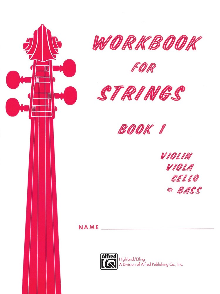 Workbook for Strings, Bk 1: Bass