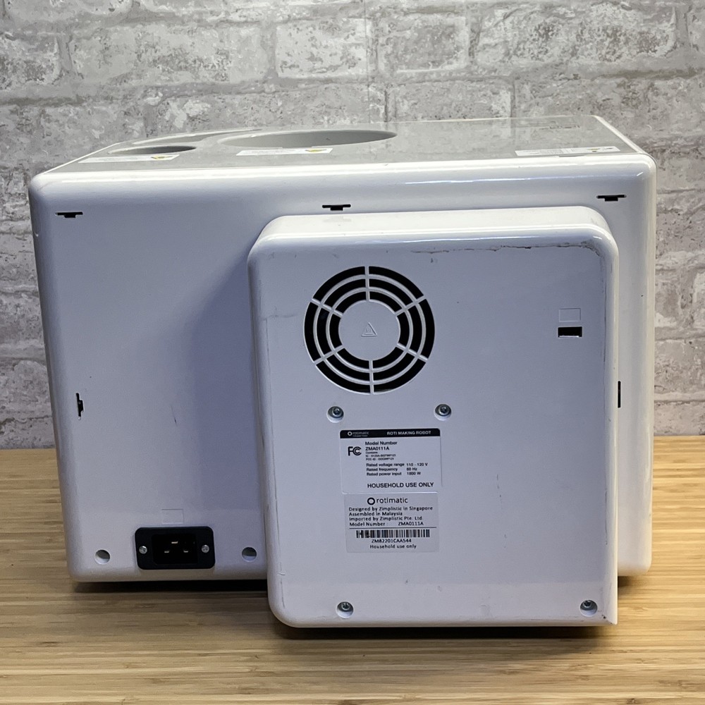Rotimatic Robotic Roti Maker Model ZMA0111A | As-Is Powers On