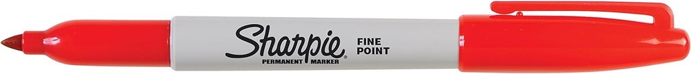 Sharpie Fine Point Black Permanent Markers Box