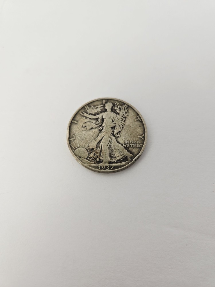 1937 Silver Walking Liberty Half Dollar