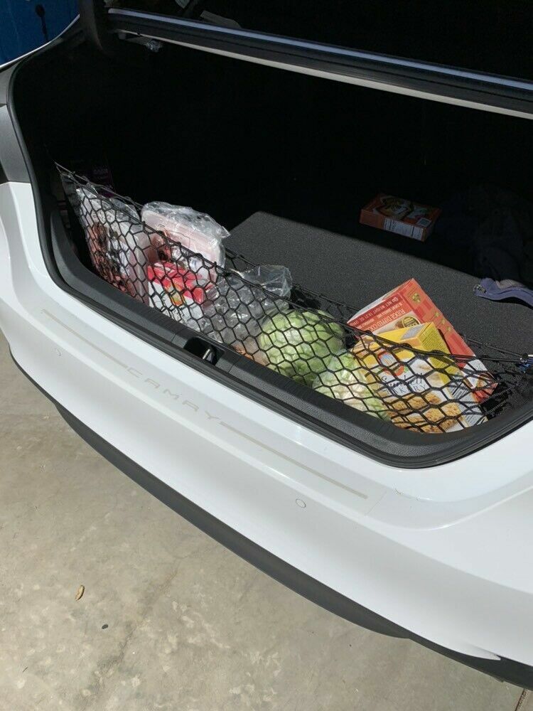 Rear Trunk Envelope Style Mesh Cargo Net for TOYOTA CAMRY 2018-2024 Brand New
