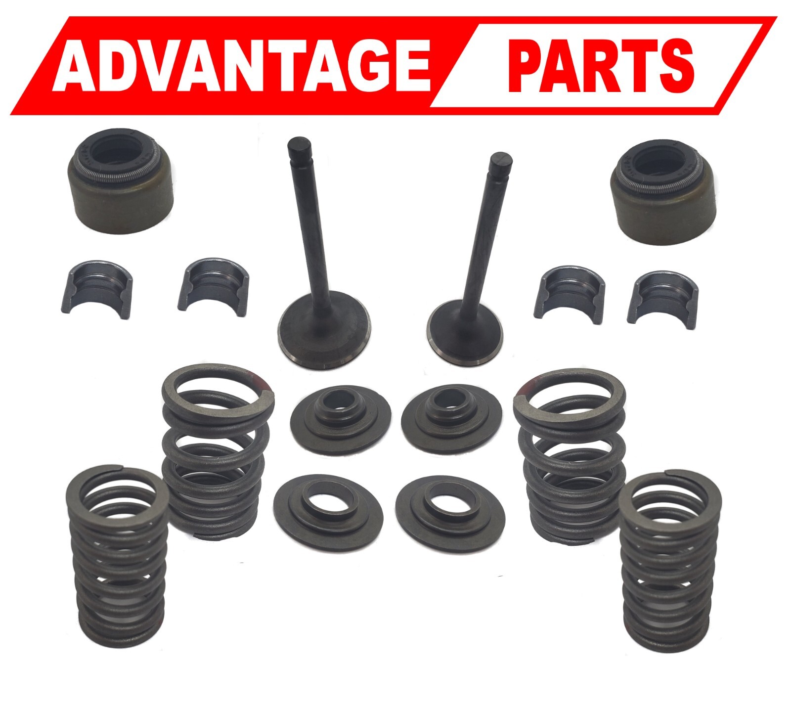 Yamaha Warrior 350 Cylinder & Head Rebuild Kit Piston Valves Set 1987-2004 87-04