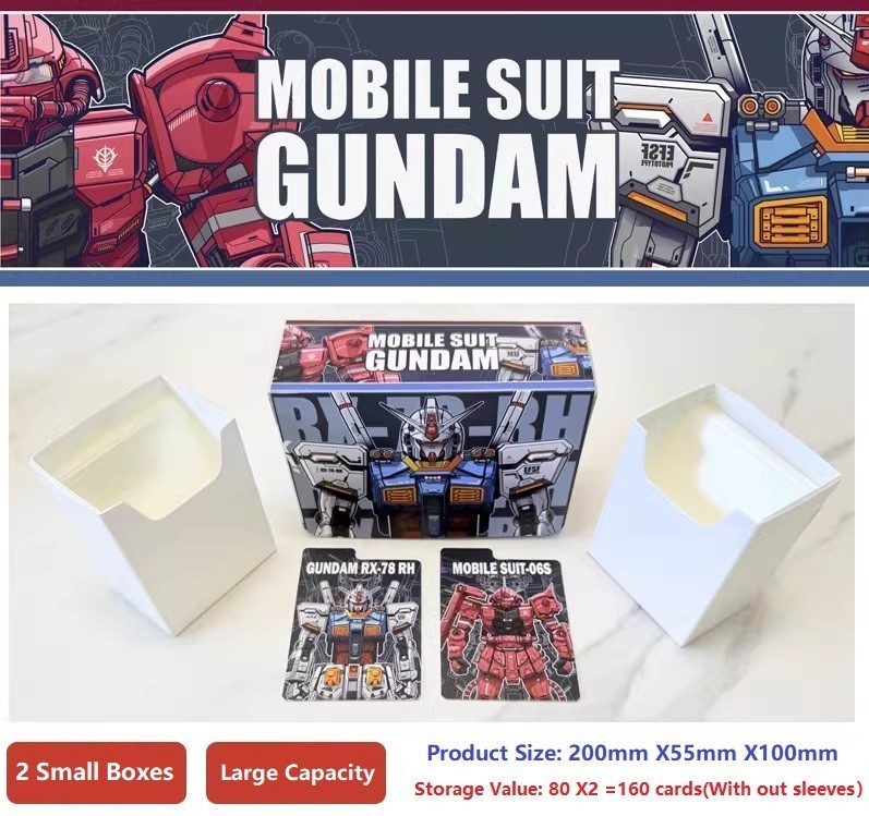 Gundam - RX78 & MS06S Double Deck Box