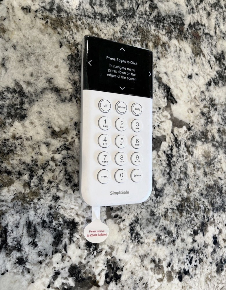 Simplisafe Wireless Key Pad Sskp3, Replacement Brand New