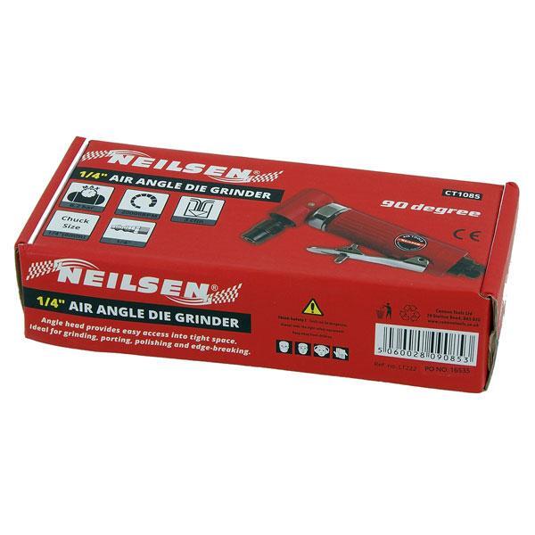 Air Powered 1/4" 90 degree Angle Die Grinder Tool