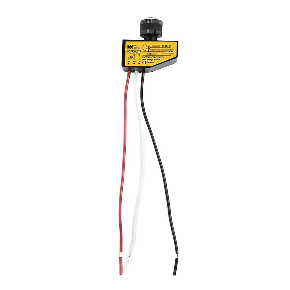 Automatic Light Sensor Control Switch DC 8V-50V Photocell Light Switch Repair