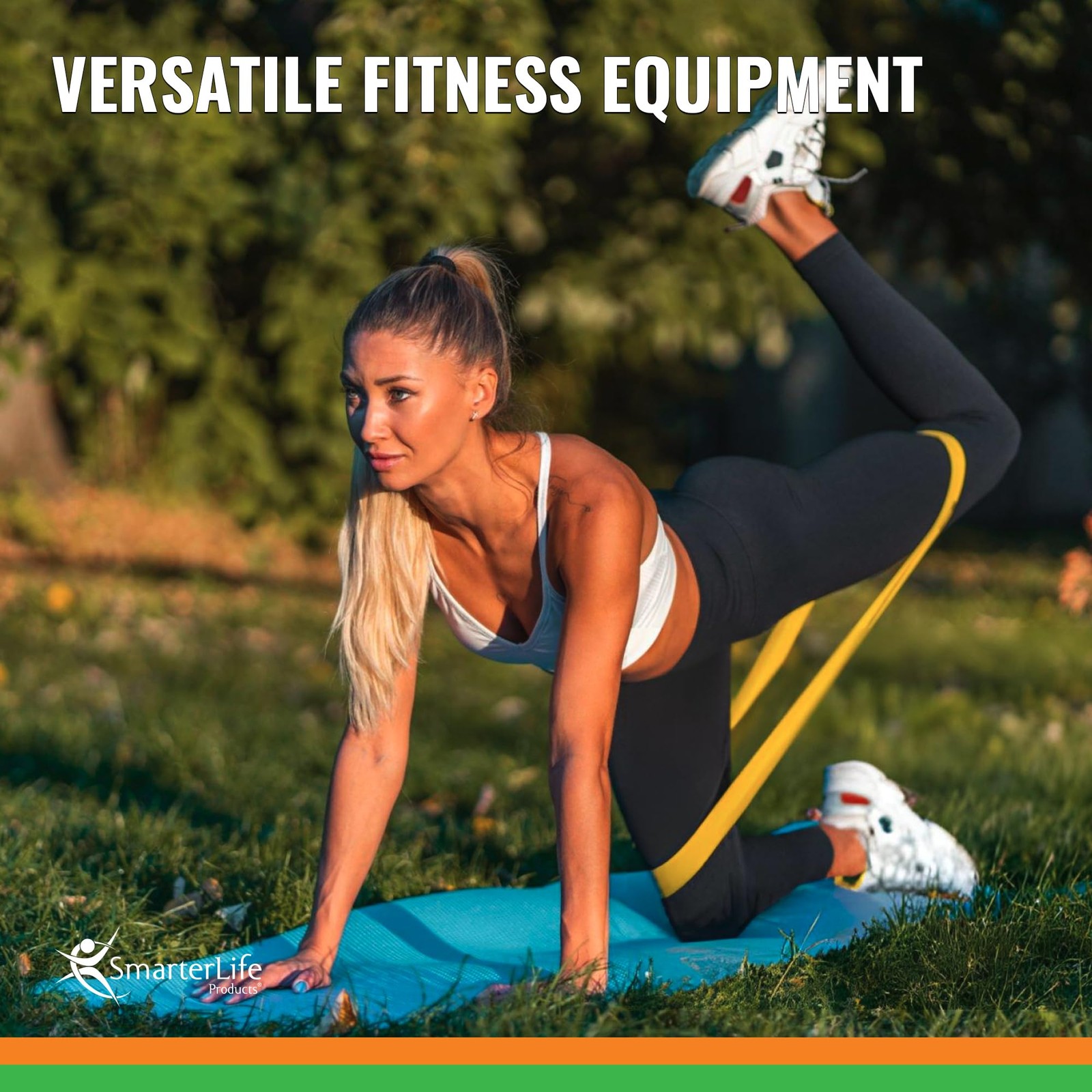 SmarterLife Resistance Bands for Working Out, Latex-Free Exercise Bands for W...