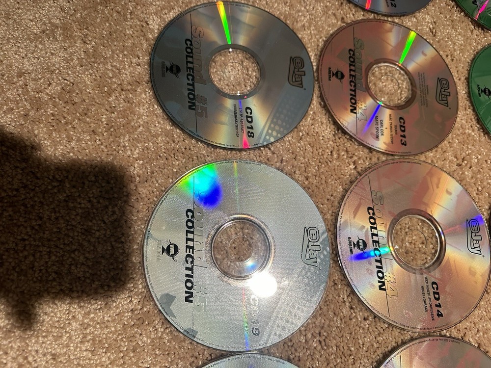 36 Ejay sample, Program discs. 100k+ samples dance rave hiphop techno