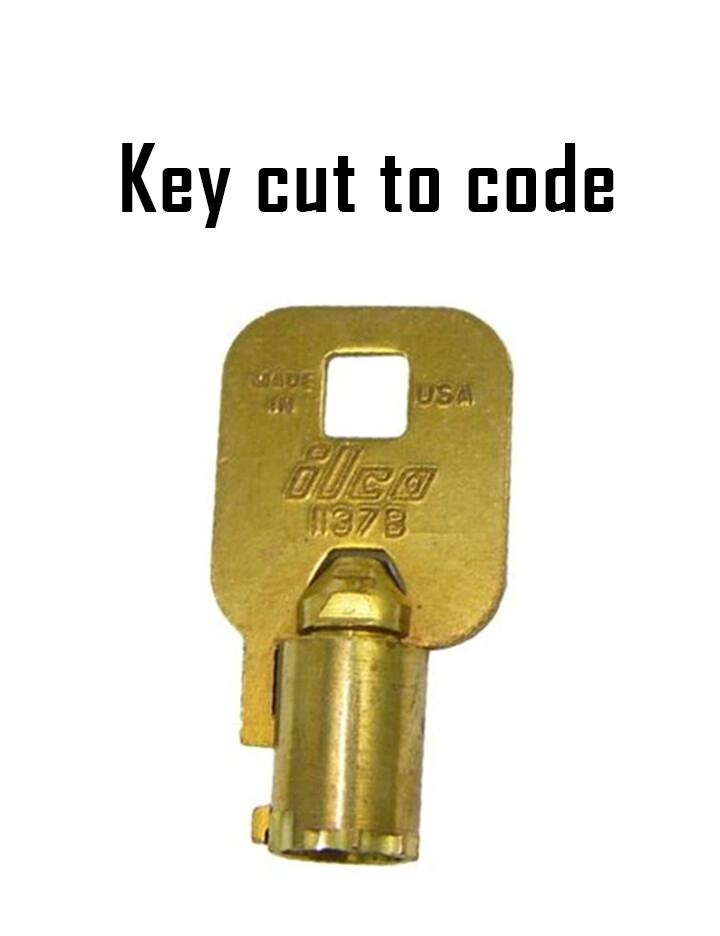 Lock America - LAI  tubular vending key - you select code needed  -