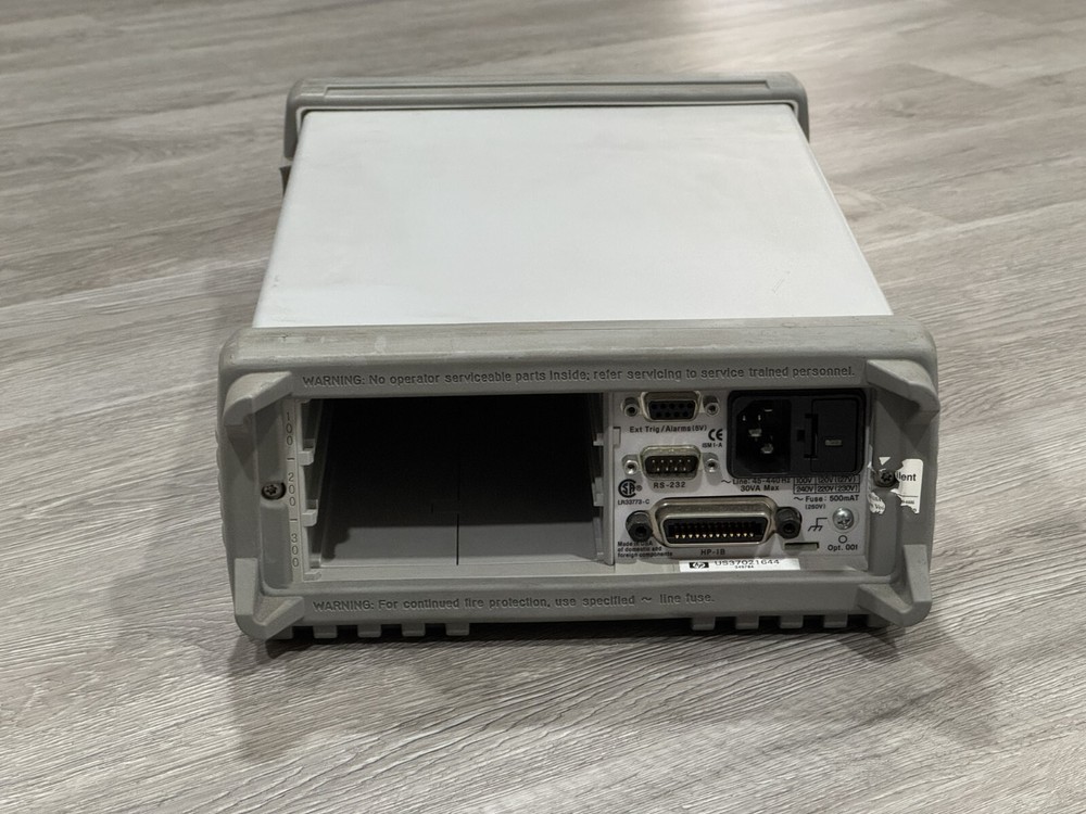 HP 34970A Data Acquisition Switch Unit