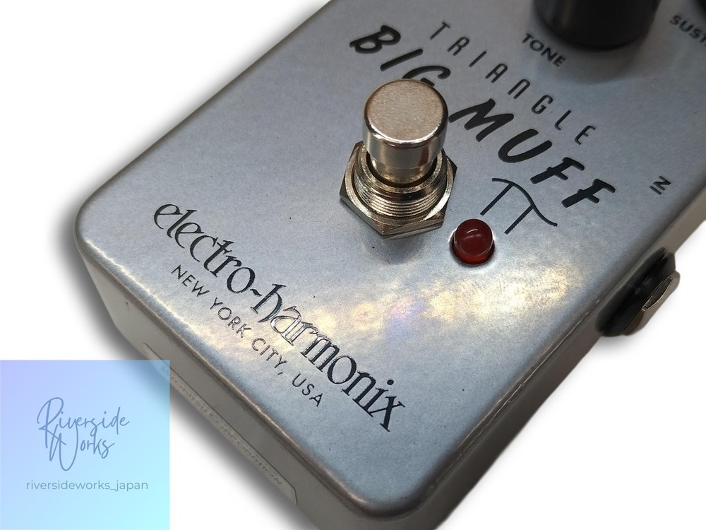 ELECTRO-HARMONIX Triangle Big Muff Distortion Effect Pedal JP