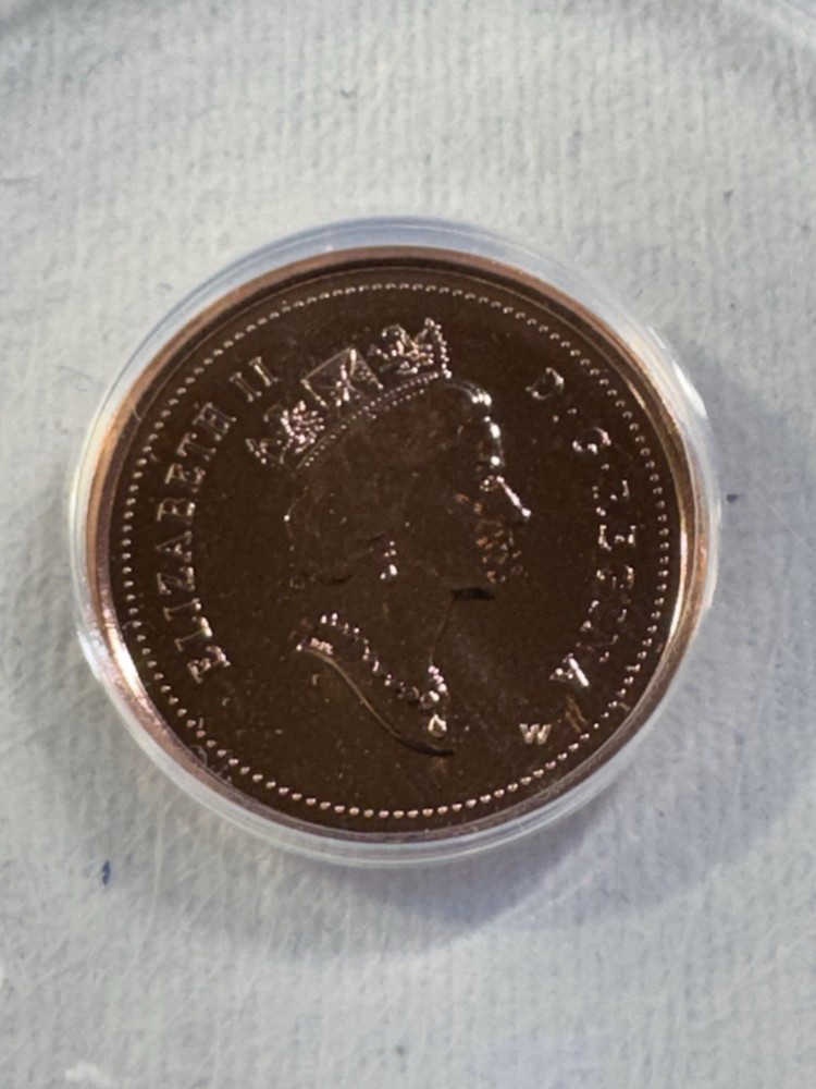 2000-W Canada 1 Cent Graded MS 68 RD by ANACS