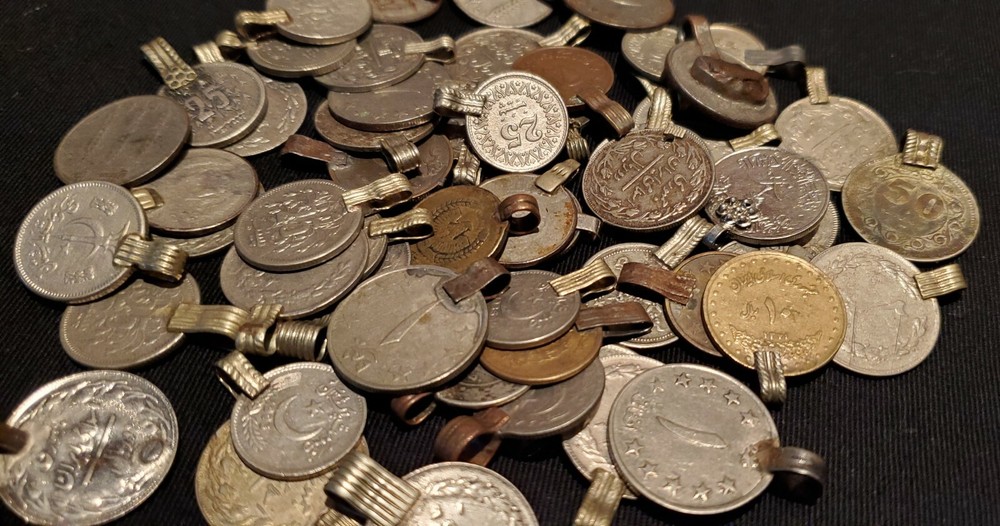 Vintage mixed coins