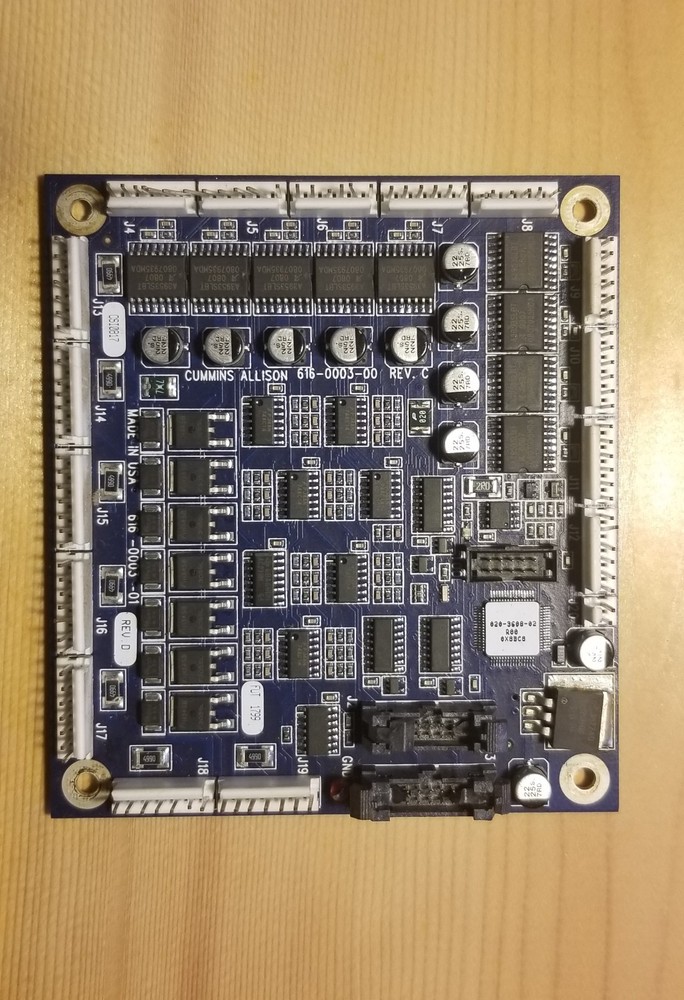 Cummins - Allison assorted PCB lot From a Cash sorting machine.