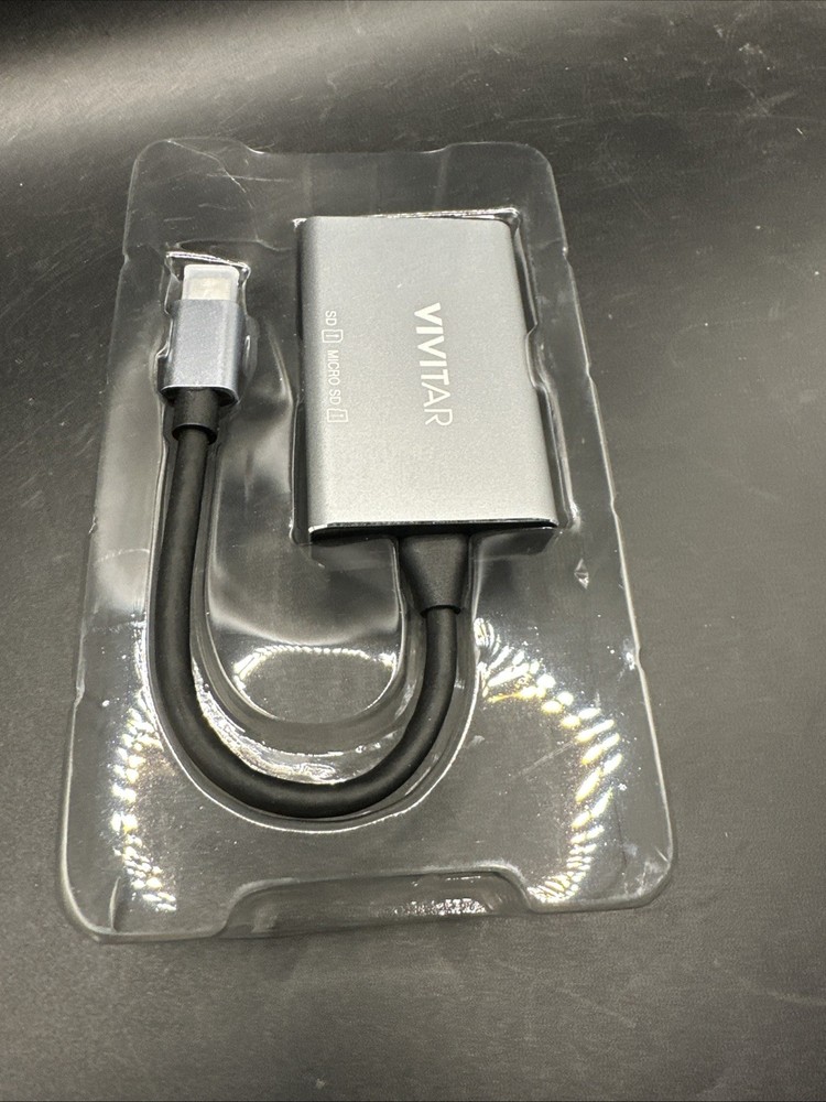 VIVITAR SD & MICRO SD CARD READER USB TYPE C