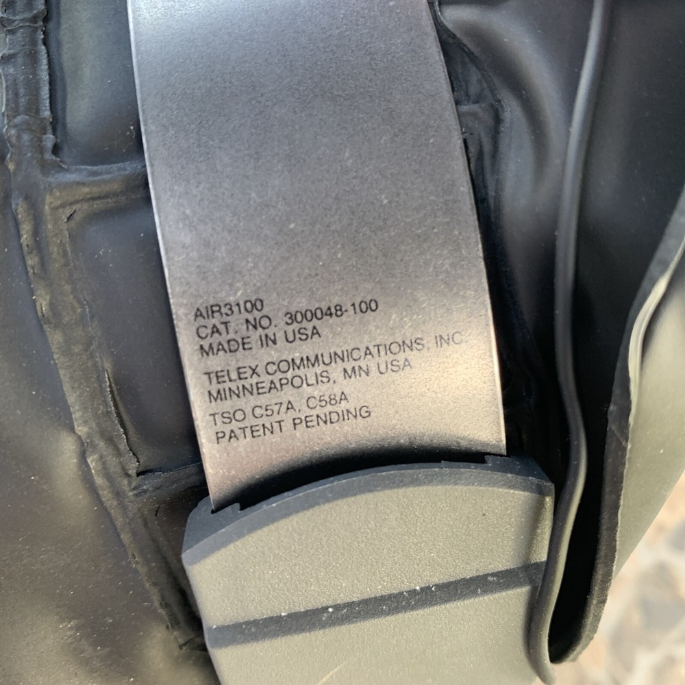 TELEX AIR 3100 2-plug Aviation Headset