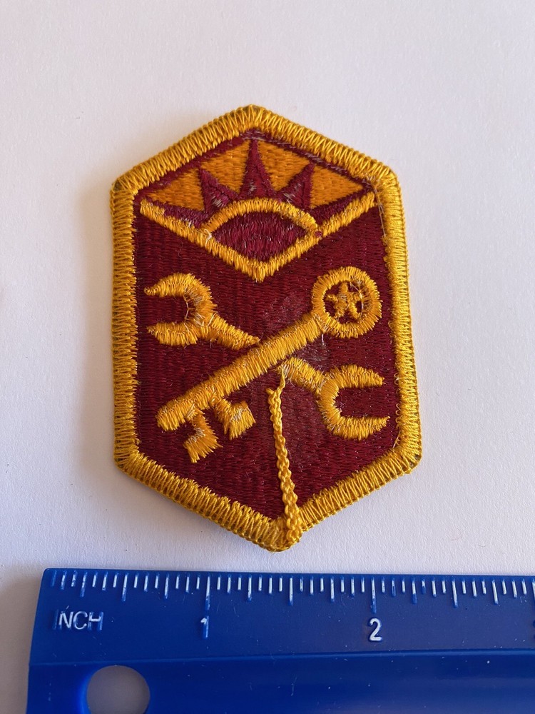 US Army Advance Weapons Support Command Patch Full Color Patch INV5417