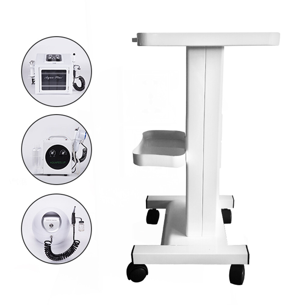 NEW 3 Tiers Medical Trolley Steel Mobile Cart Lab Dental Spa Salon Equipment