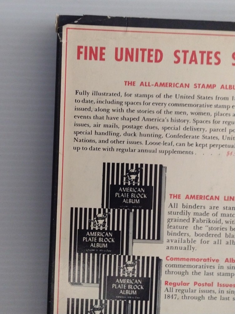 Minkus New American Stamp Catalog 1963 Edition with Dust Jacket