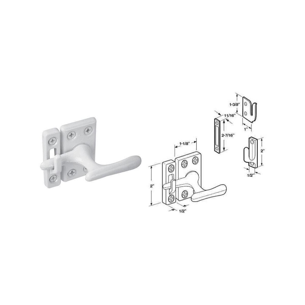 Universal Casement Latch Fastener