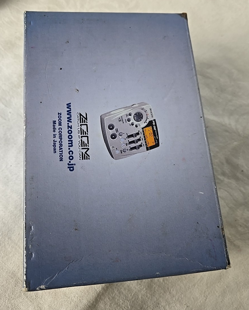 ZOOM PS-02 Palmtop Studio Multitrack Recorder Good w/ Box