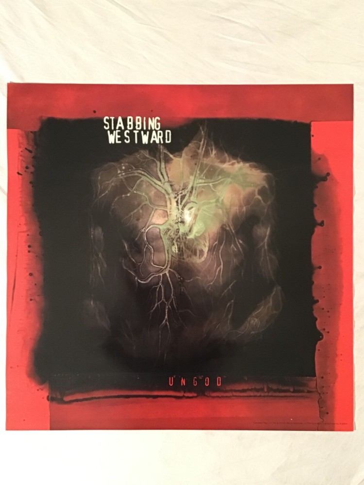Stabbing Westward 1994 Promo Poster Ungod New Condition