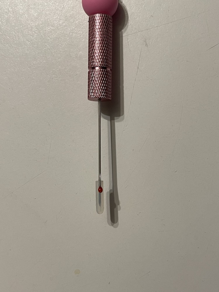 Pink Mouse Ears Silicone Beaded Seam Ripper
