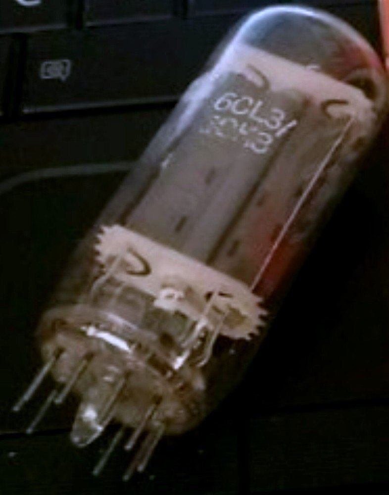 6CL3 TUBE GE TESTED & BOXED VINTAGE COMMERCIAL SURPLUS