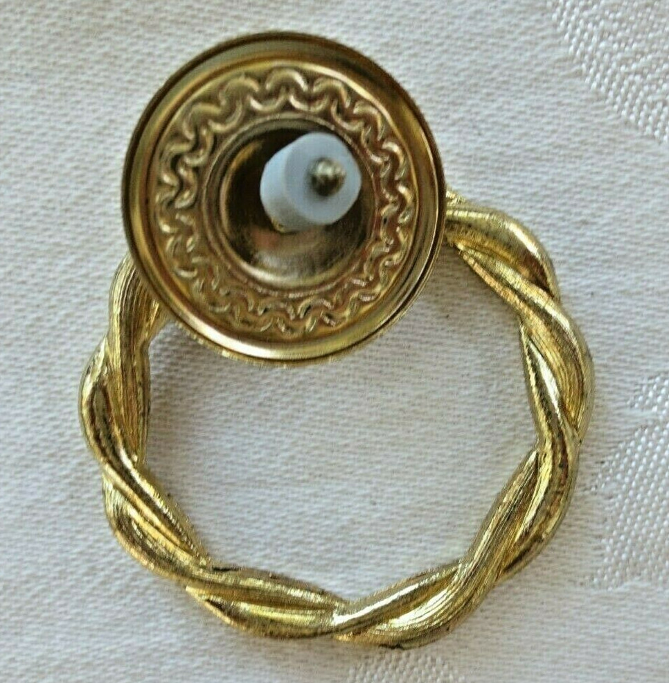 THREE GOLDEN ORBIT WINDOW SHADE PULLS (NEW)