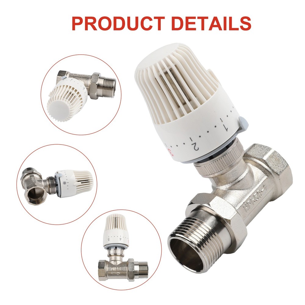 Adjustable Temperature Settings in Thermostatic Valve for Underfloor Heating