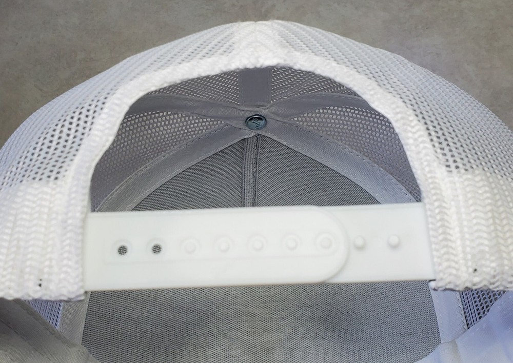 GLOCK Embroidered Patch Trucker Hat/YP Classics 6006 Flatbill Black/White