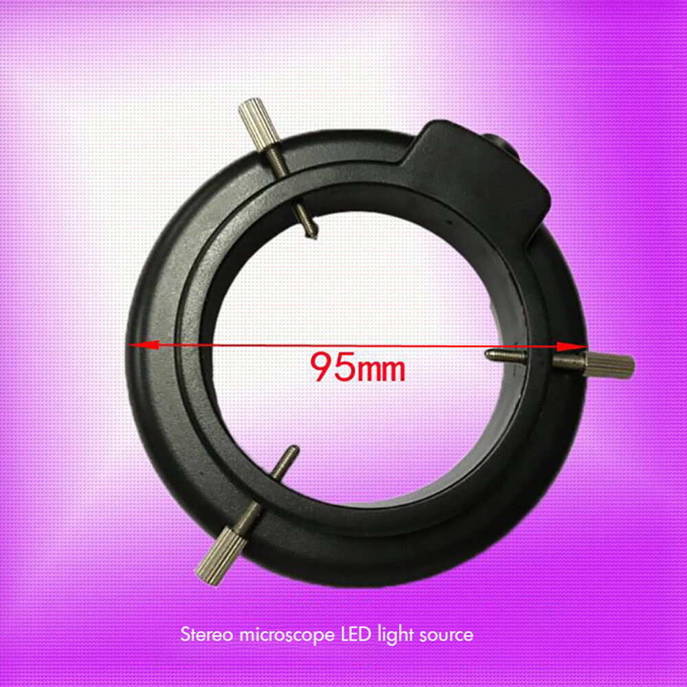3-Set 60-LED Adjustable Ring Light illuminator Lamp For STEREO ZOOM Microscope#