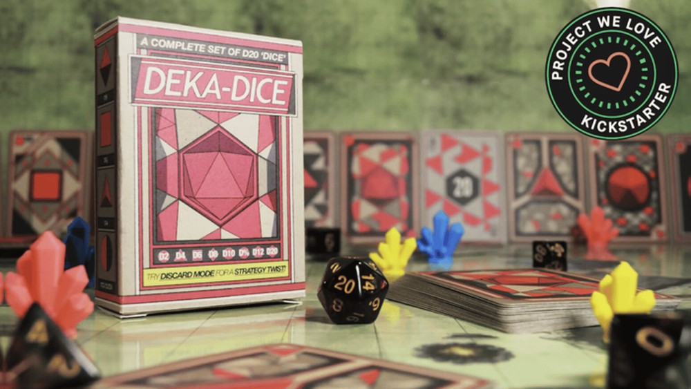 The D20 Deck: Card-Based Dice Set Alternative for D&D, Pathfinder, Tabletop RPGs