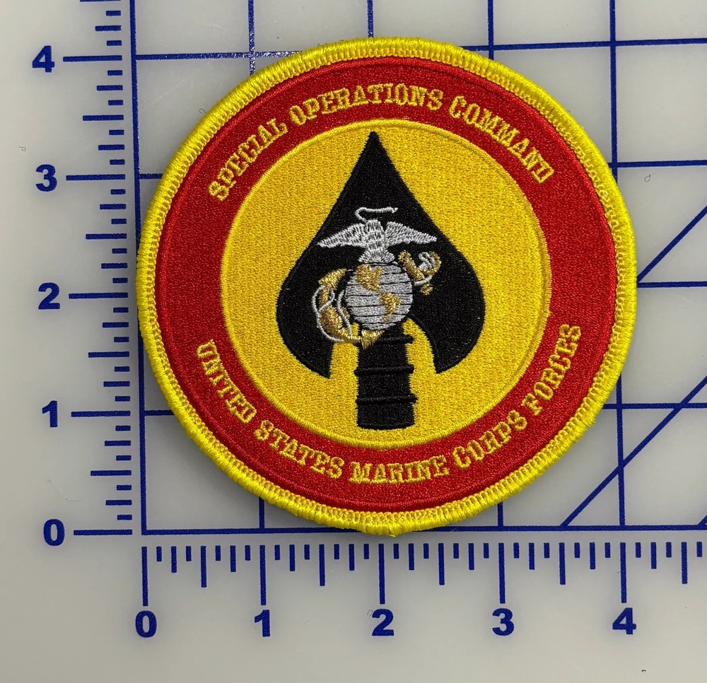 4.5" MARINE CORPS SPECIAL OPERATIONS COMMAND EGA EMBROIDERED PATCH