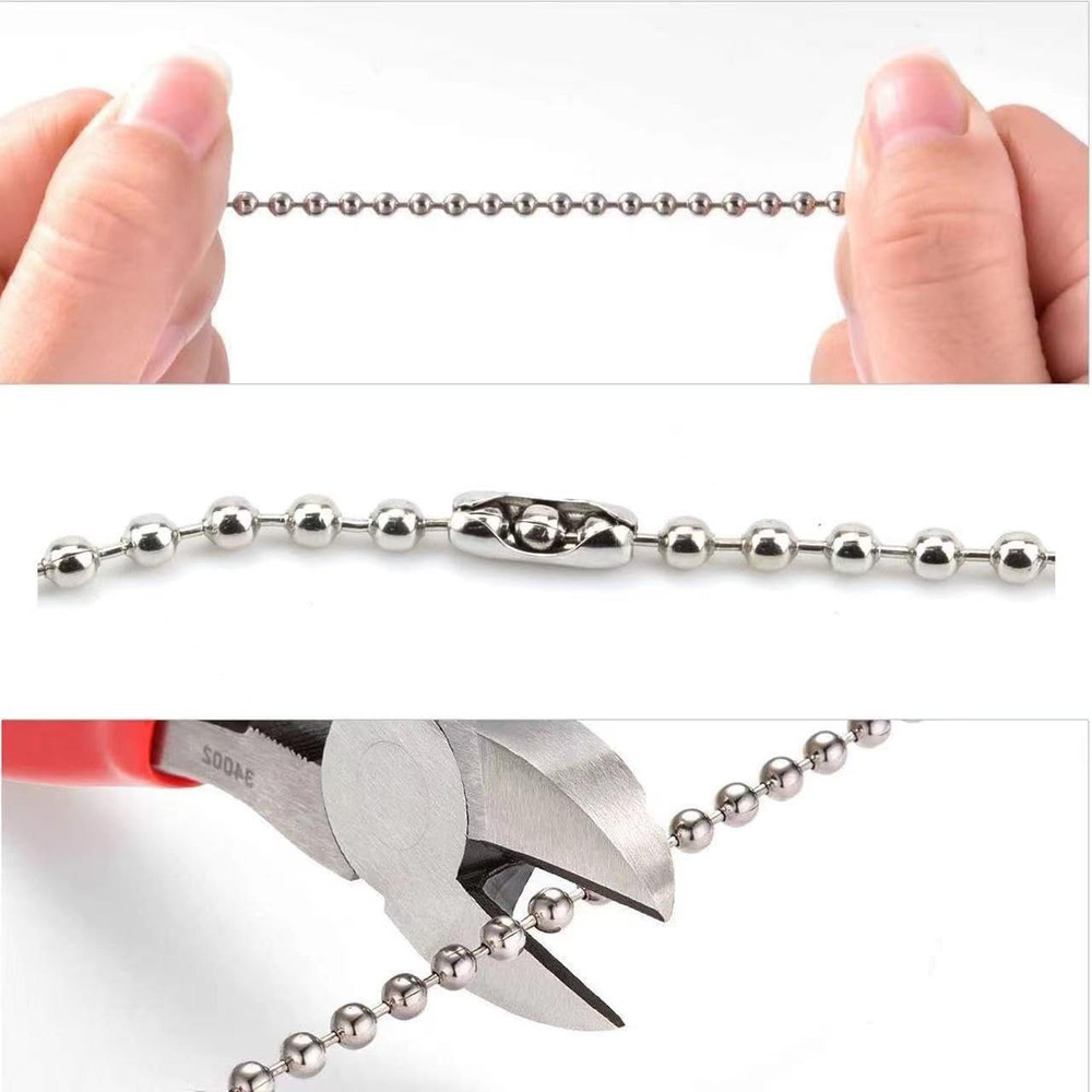 2 Pack Pull Chain String Extension with Connector for Ceiling Fan Light Fixture