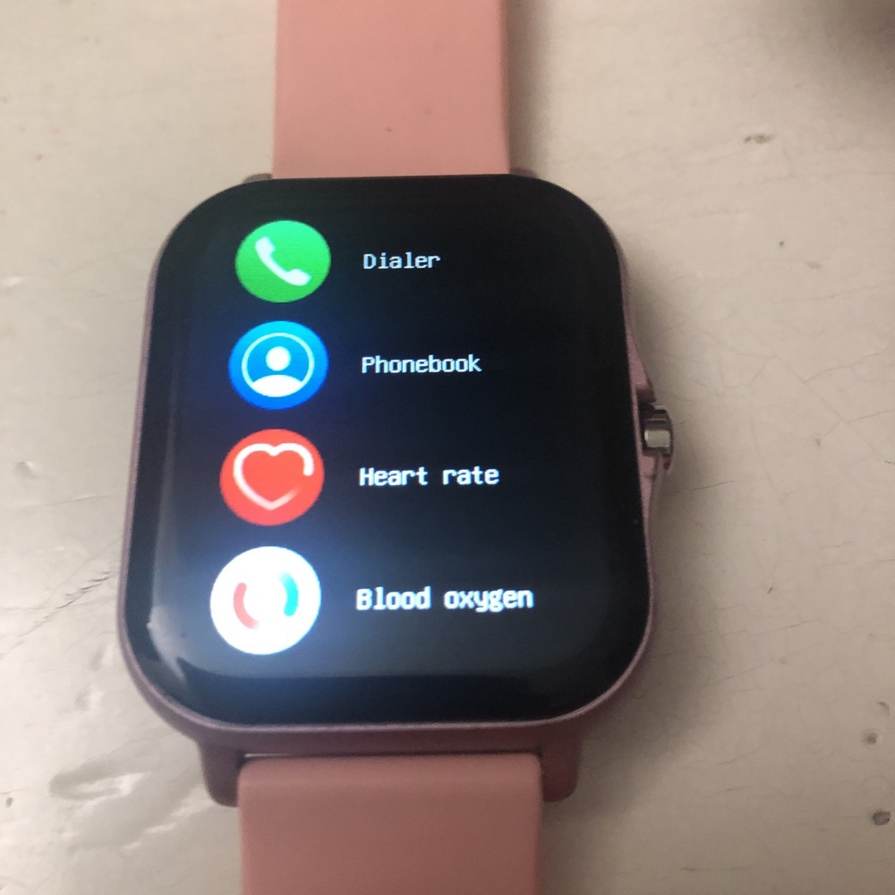 Pink Smart Watch