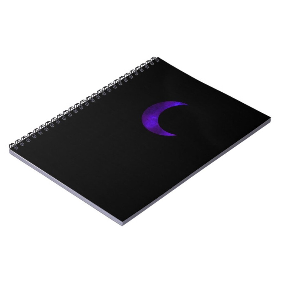 Galaxy Moon Notebook