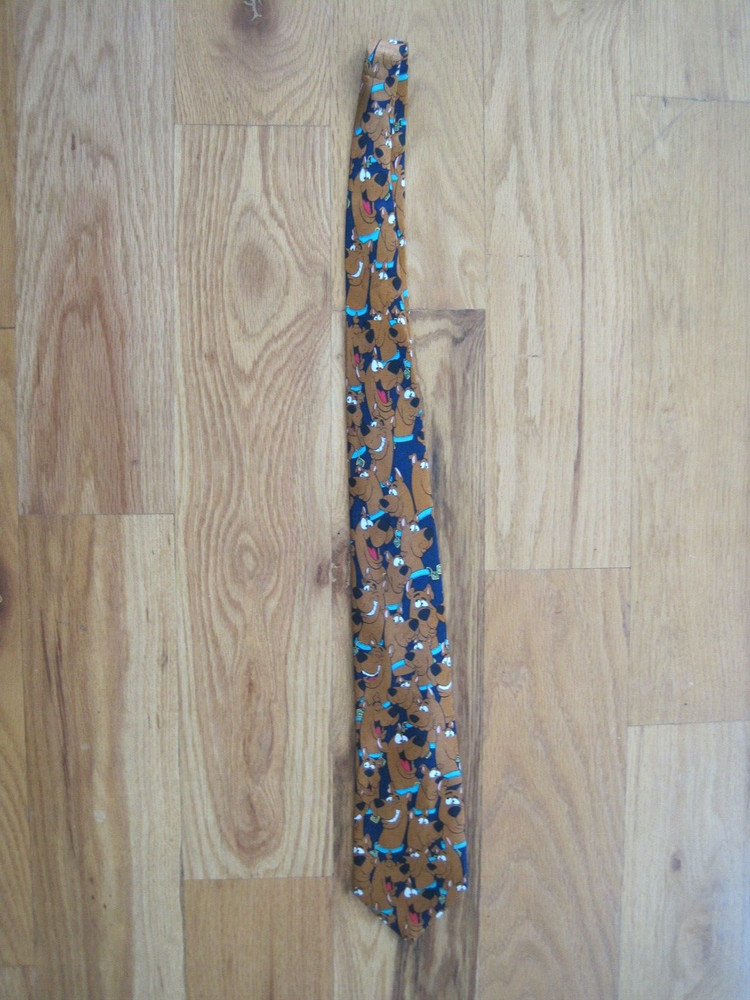 Scooby Doo Tie 100% Silk GUC