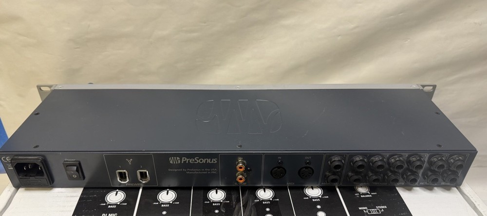 PreSonus FireStudio Project 10X10 FireWire Interface Digital Mixer Tested Works
