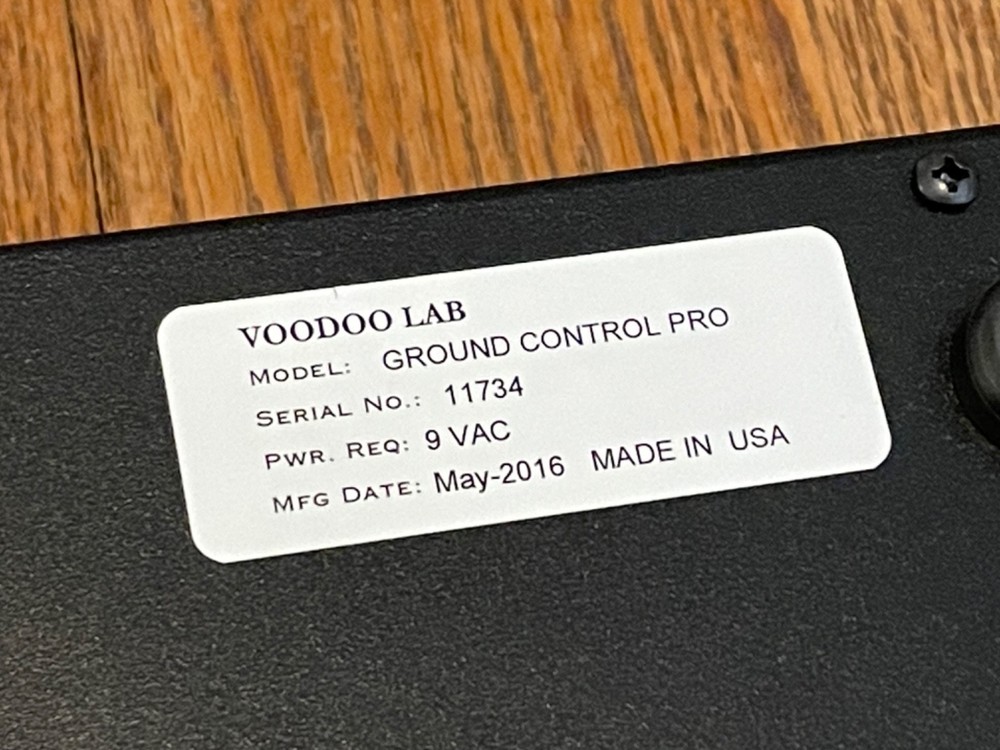 Voodoo Lab Ground Control Pro Programmable MIDI Foot Controller