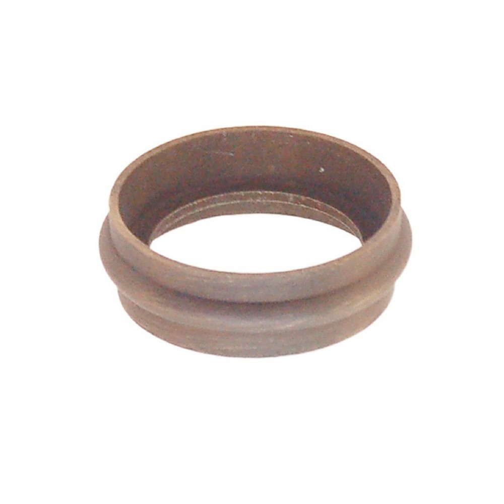 Small caster ring (shallow socket). Plain. Antiqued brass (Ring Only)