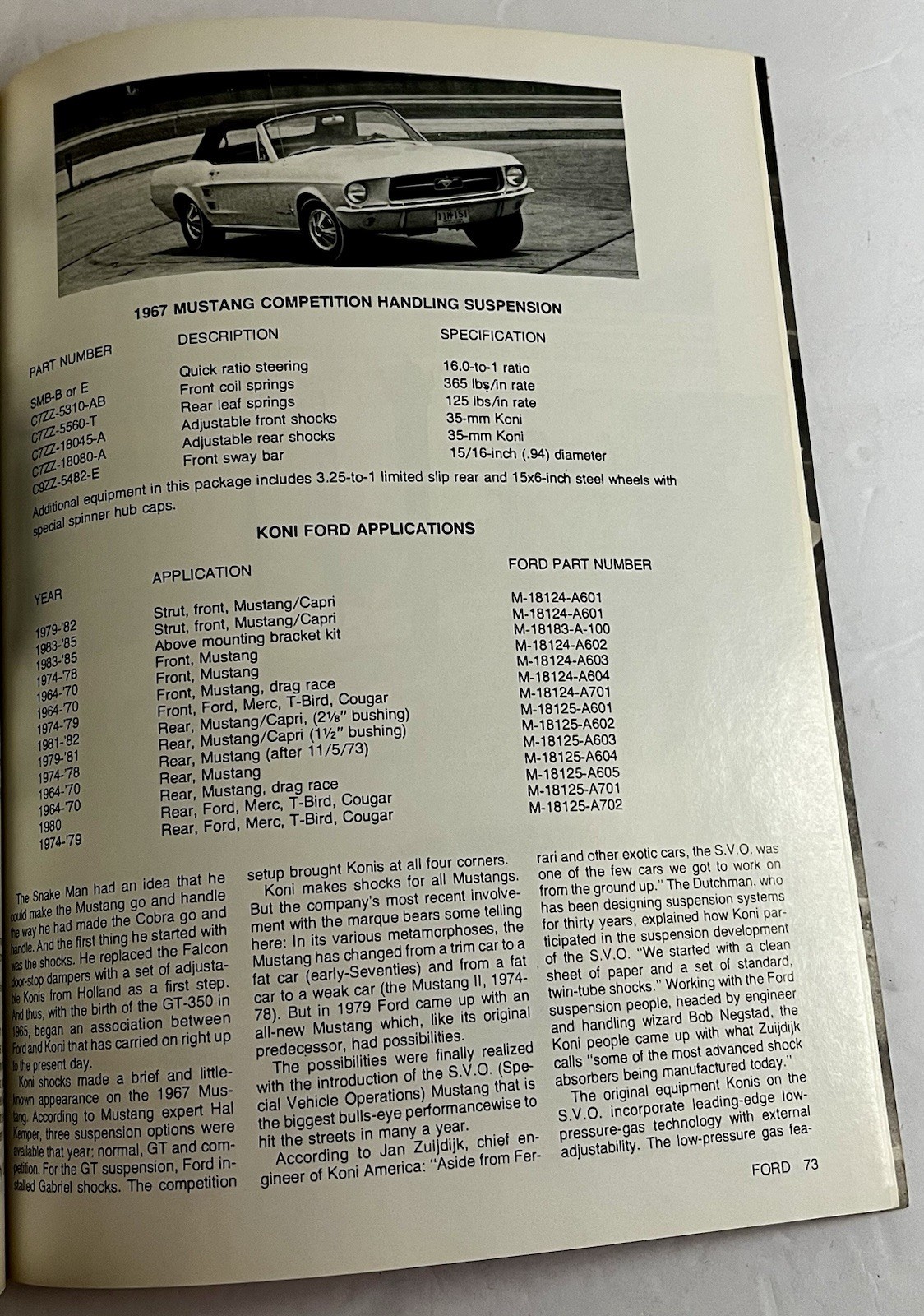 VTG Quicksilver How To Series Ford Street Performance Handbook Martyn Schorr SC