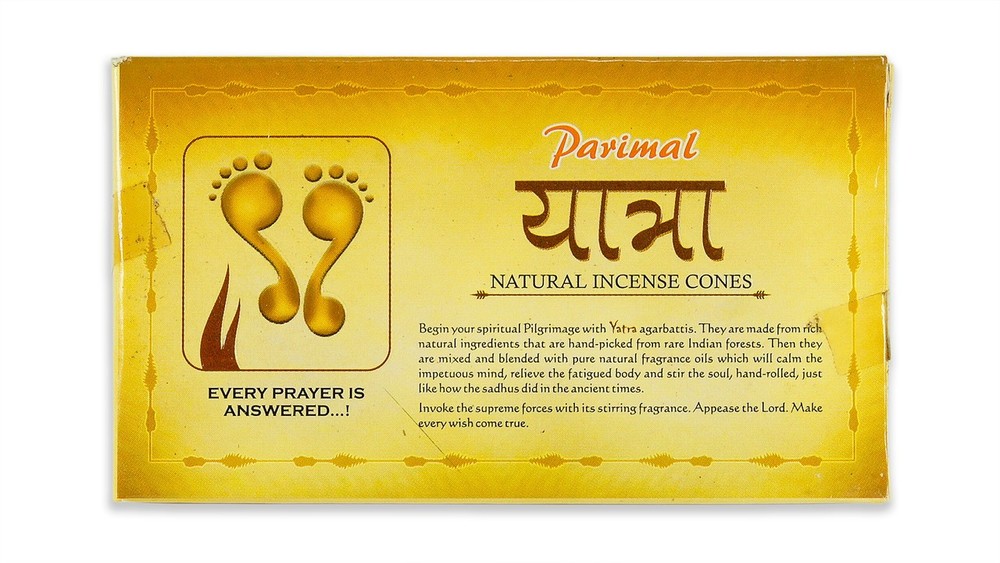 Parimal Yatra Cone Incense, 10 cones