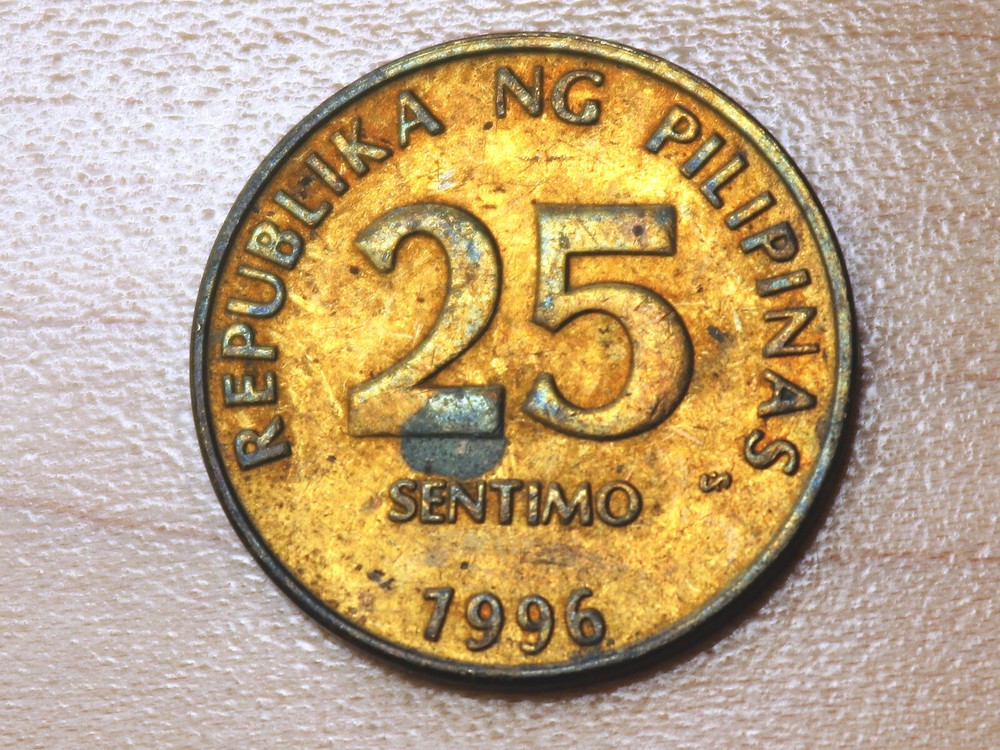 1996 Philippines 25 Sentimos