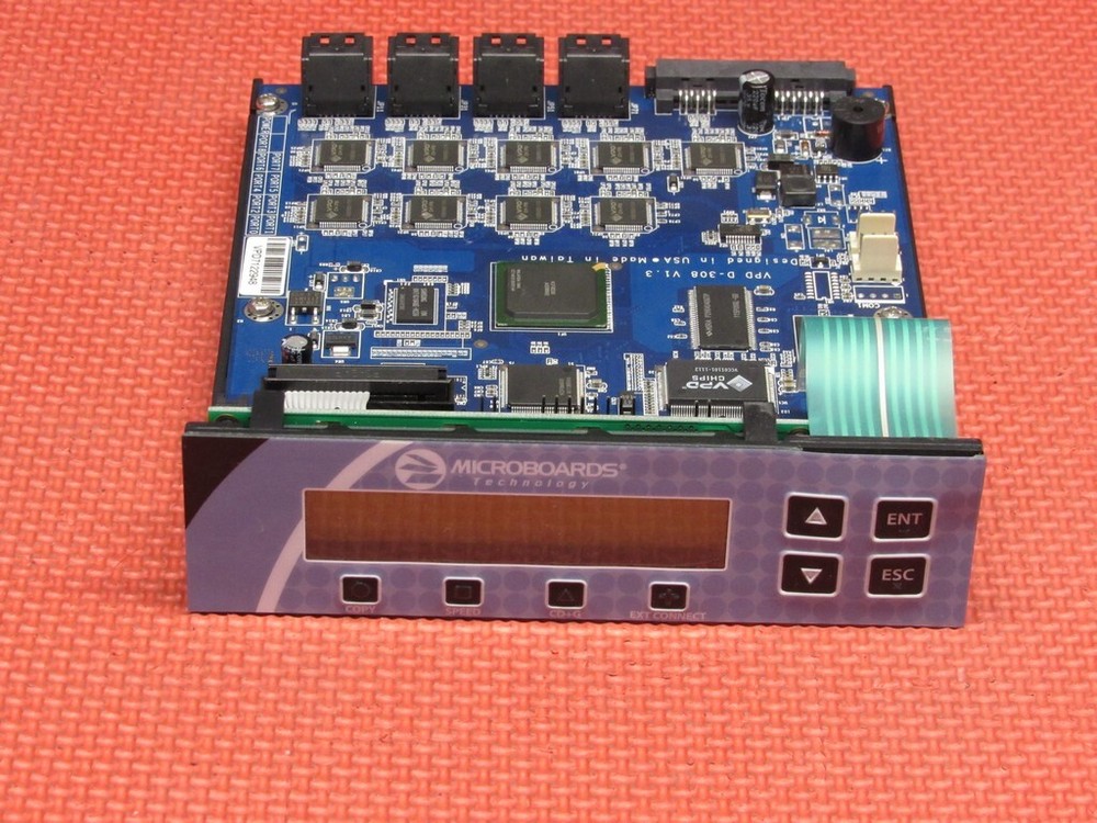 Microboards Technology Model VPD D-308 SATA Duplicator Controller Board *Tested*