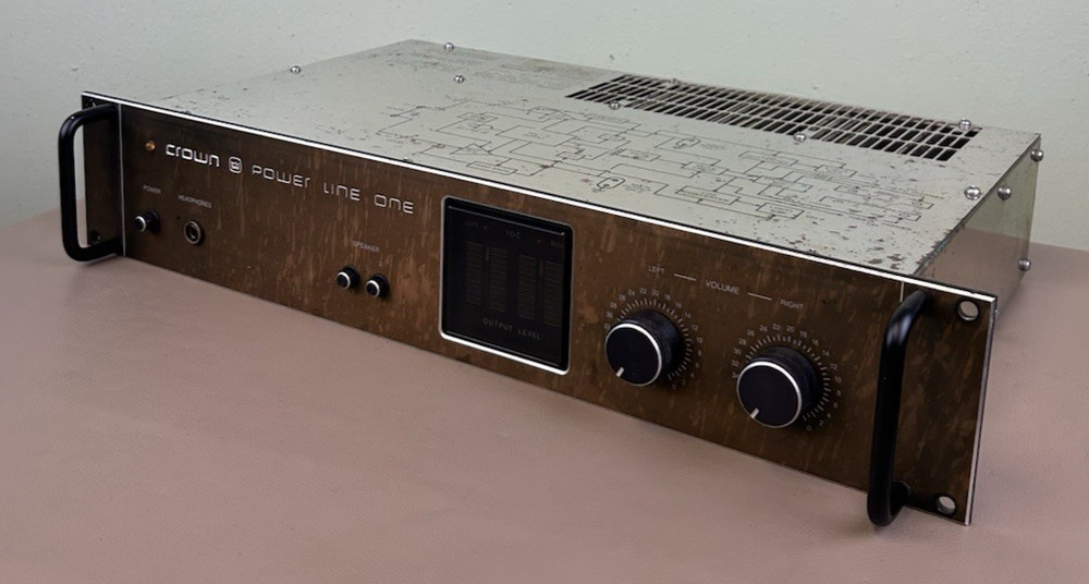 CROWN POWER LINE ONE AMPLIFIER