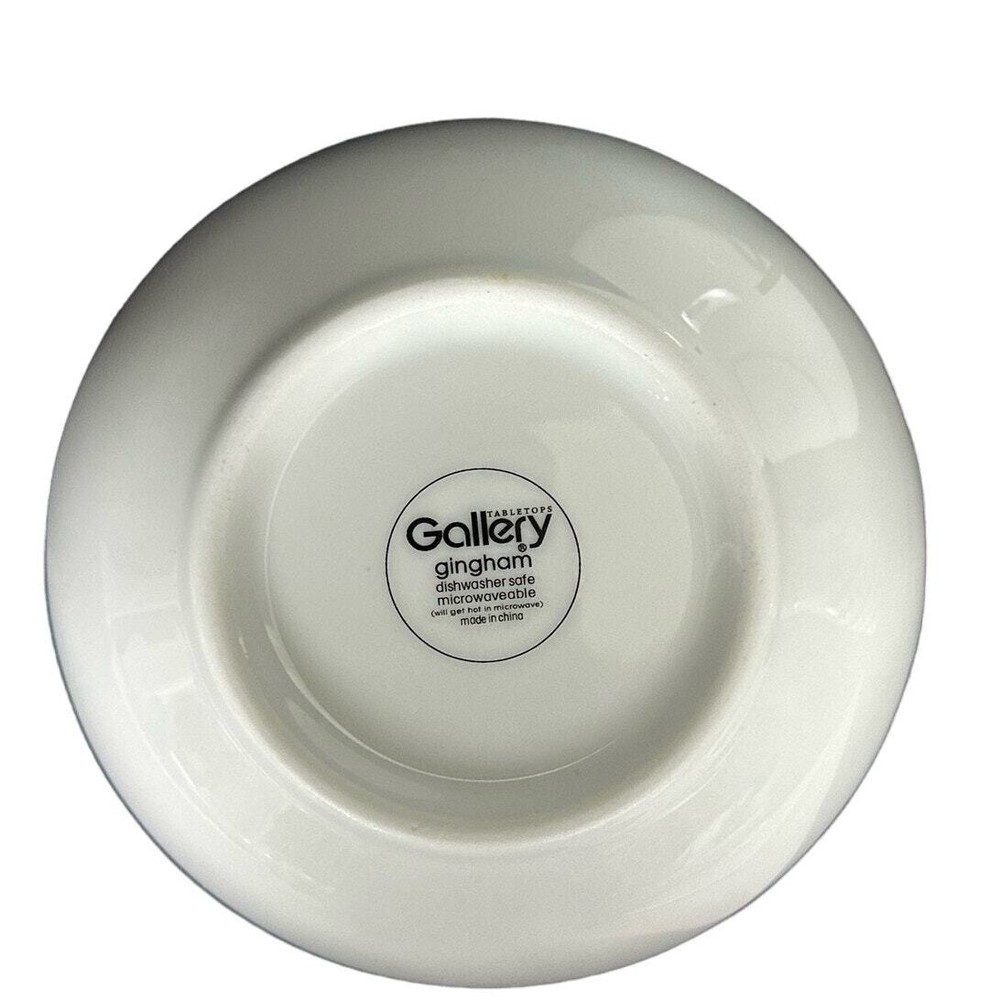 TableTops Gallery Gingham Dinnerware 4-Piece Place Setting