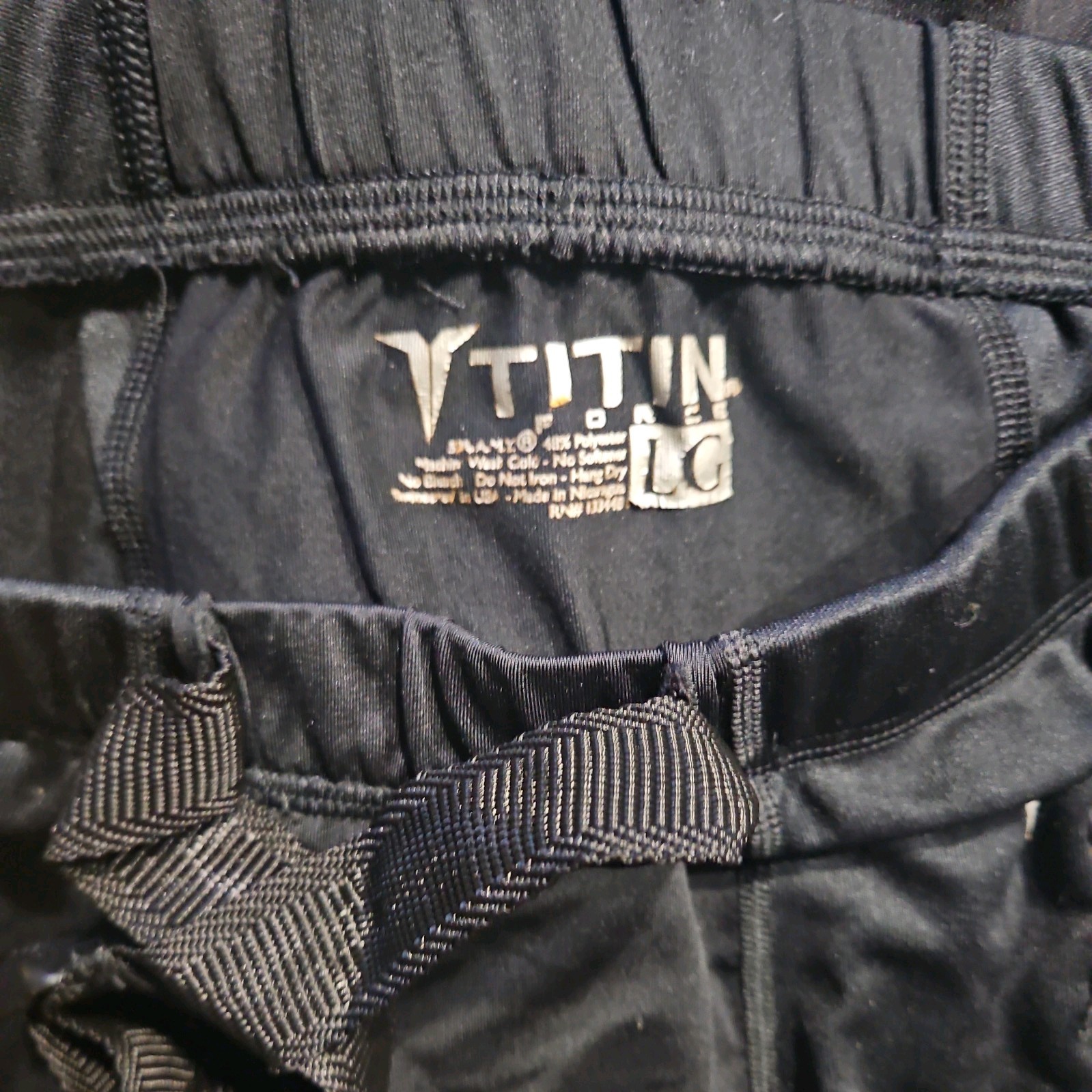 TITIN Force SS Weighted Compression Shirt XL Shorts LG With 22 Weights Set